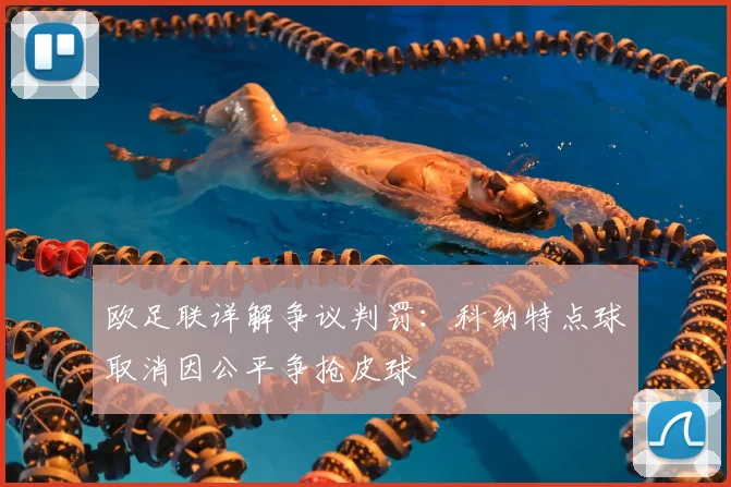 欧足联详解争议判罚：科纳特点球取消因公平争抢皮球